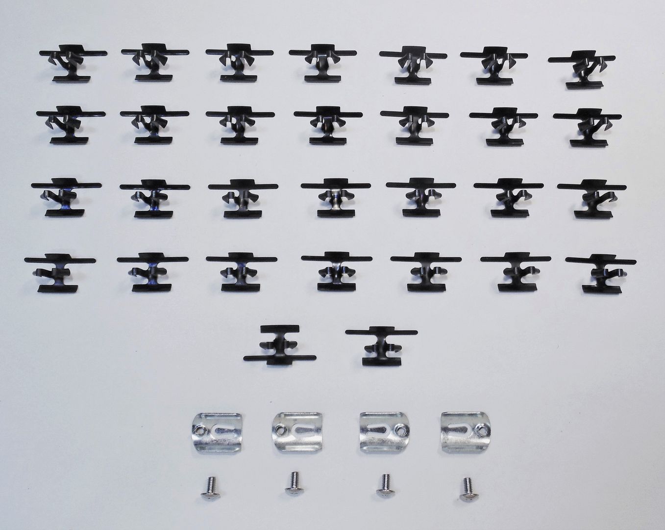 55 56 57 Chevy 210 2 Dr Sedan Door Quarter Stainless Belt Molding Trim